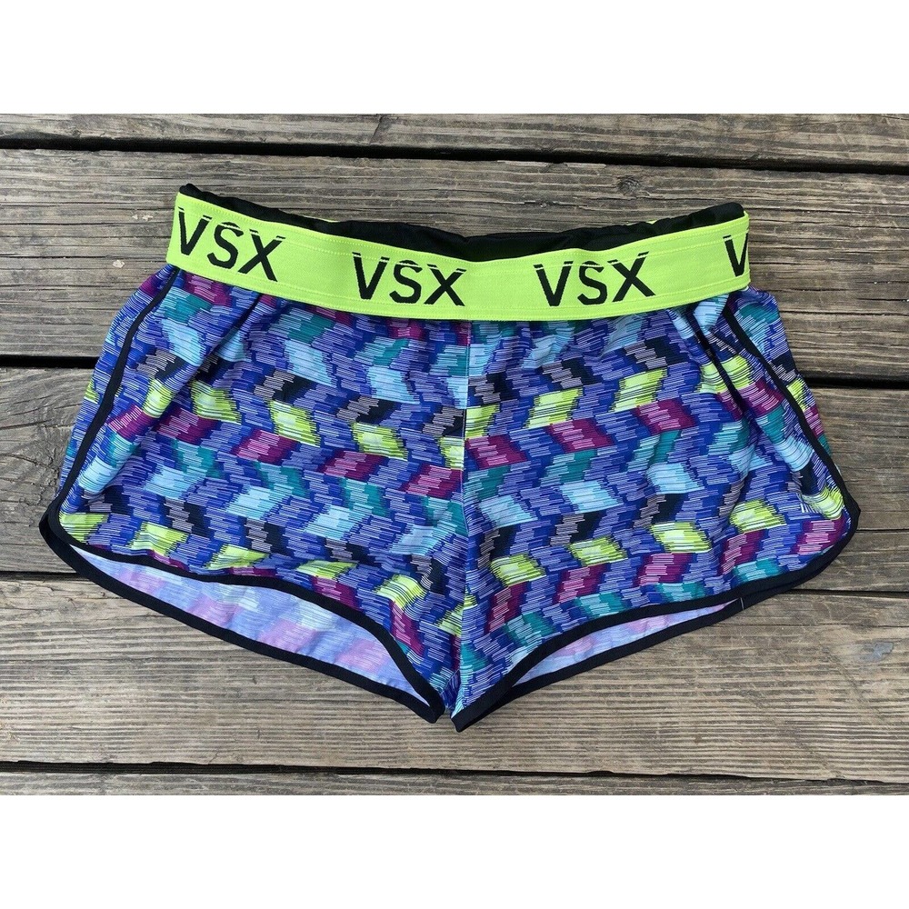 Victoria’s Secret Sport Running Shorts Women’s Medium “The Player” Multicolor